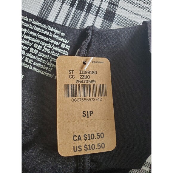 VS PINK BLACK THONG PANTY NWT - Picture 3 of 3